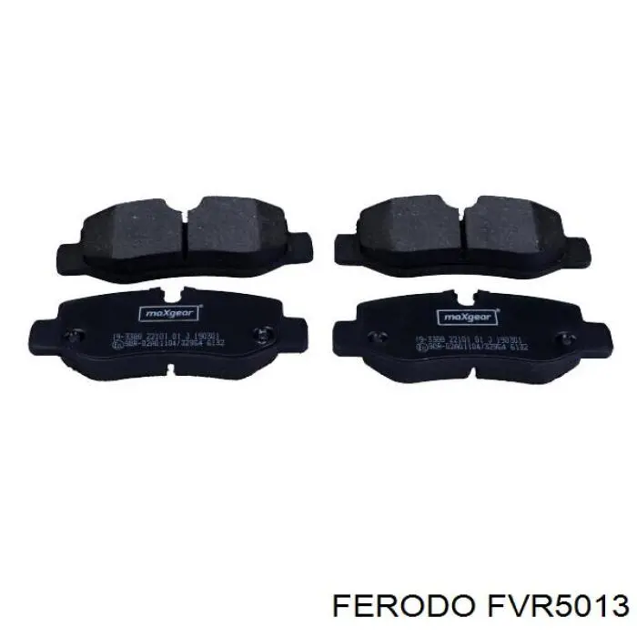 Купить FVR5013 Ferodo Колодки тормозные задние, дисковые