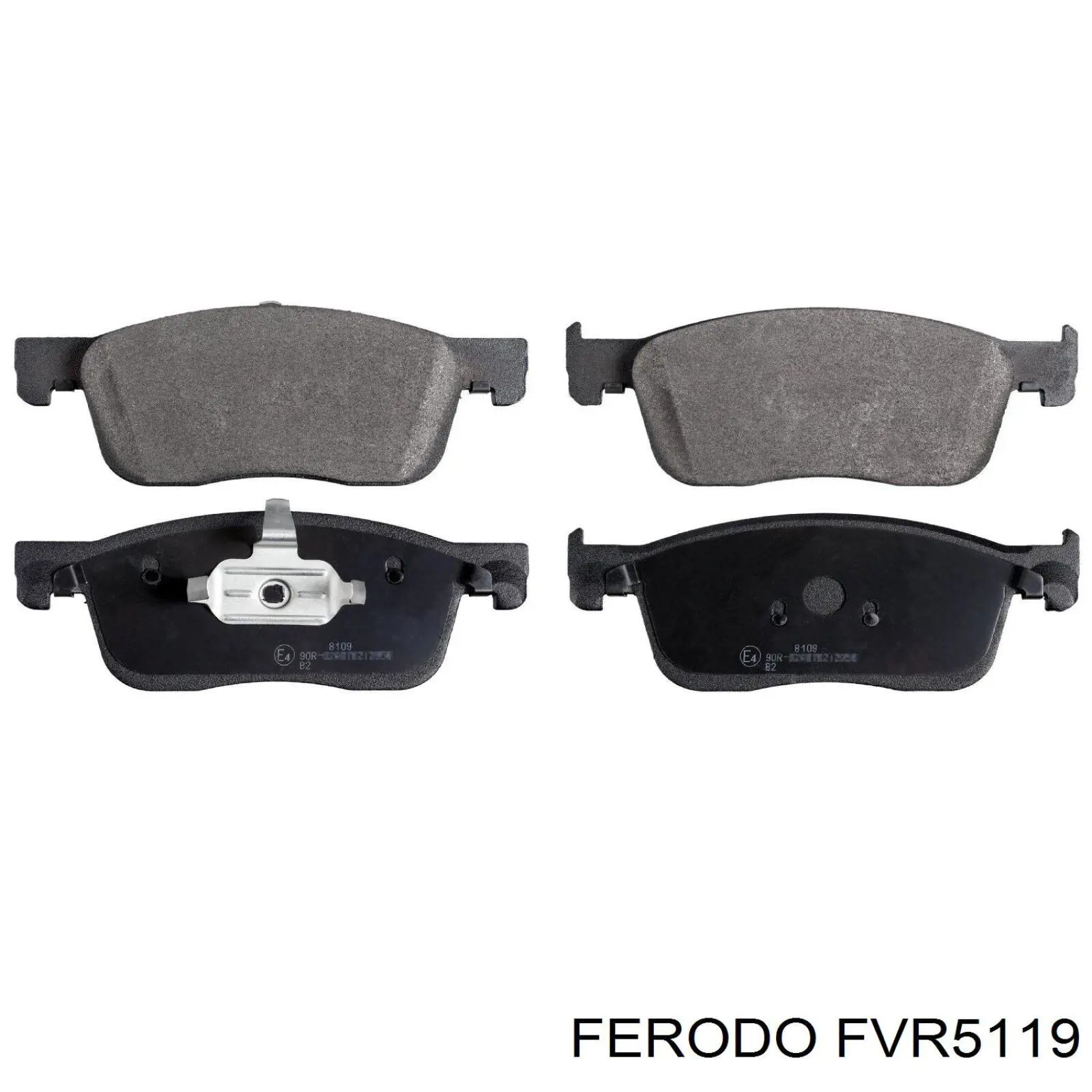 Передние тормозные колодки FVR5119 Ferodo