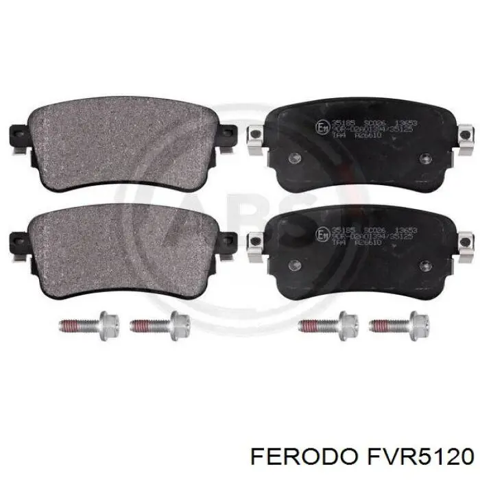 Колодки дисковые  Ferodo FVR5120 цена, от 38.72 USD