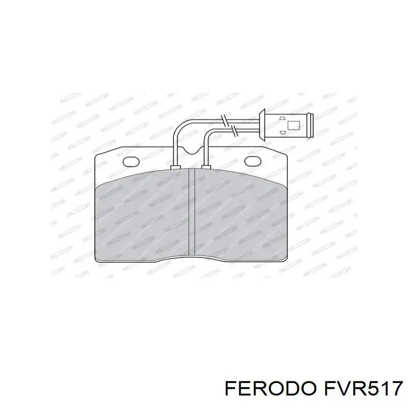 Тормозные колодки Ferodo FVR517