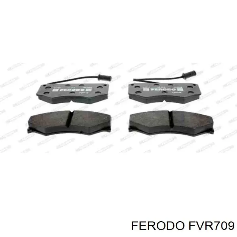 FVR709 Ferodo колодки тормозные передние дисковые