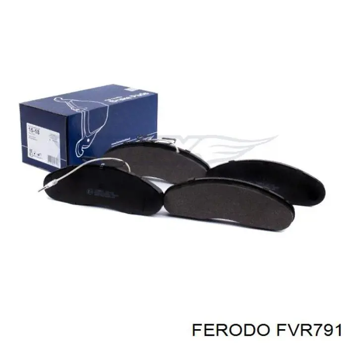 Колодки Ferodo FVR791 цена, от 28.17 USD