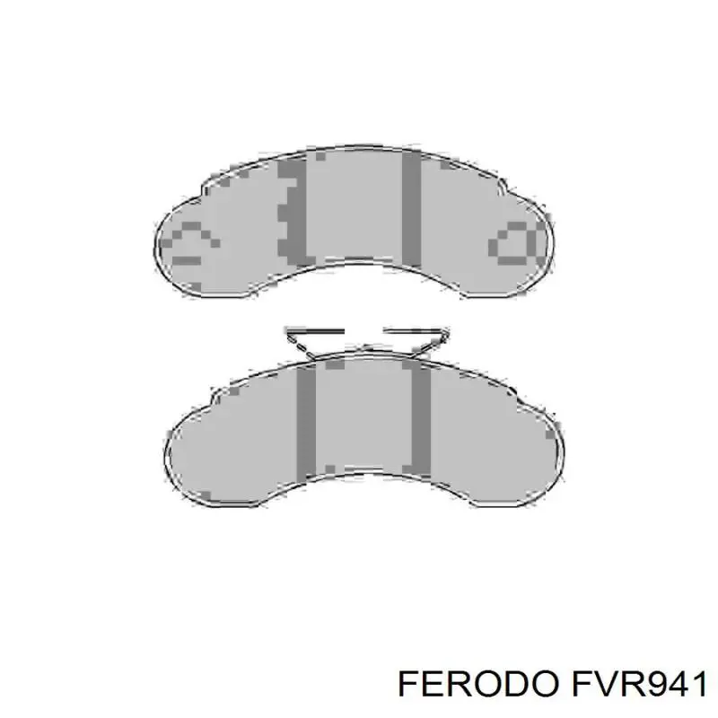 FVR941 Ferodo колодки тормозные передние дисковые
