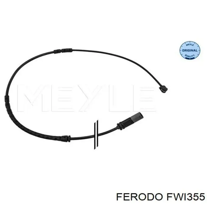 FWI355 Ferodo датчик износа тормозных колодок задний