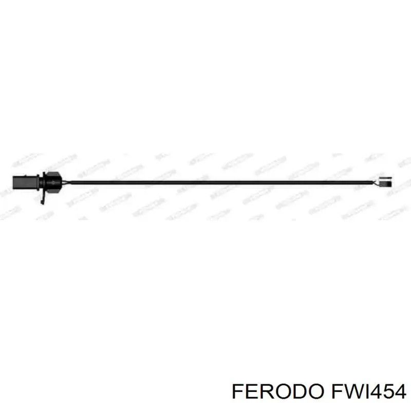 FWI454 Ferodo sensor dianteiro de desgaste das sapatas do freio