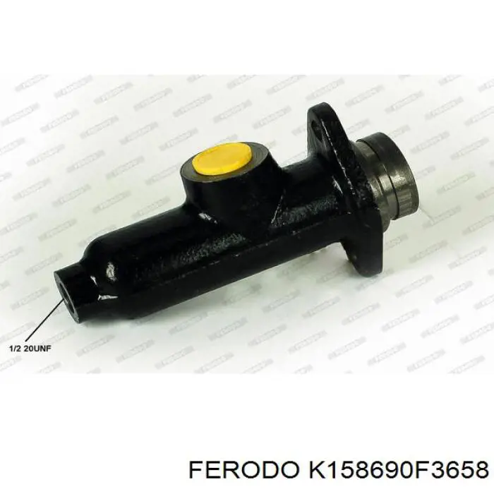 Накладка тормозная передняя (TRUCK) Ferodo K158690F3658