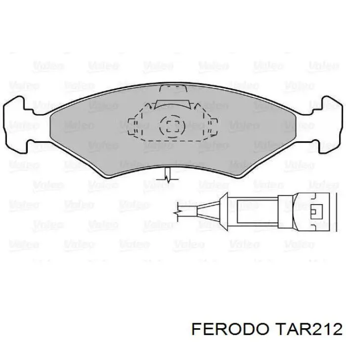 Колодки Ferodo TAR212 цена, от 12.39 USD
