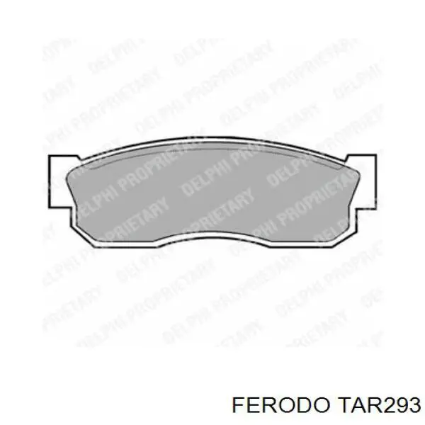 Колодки Ferodo TAR293 цена, от 12.29 USD
