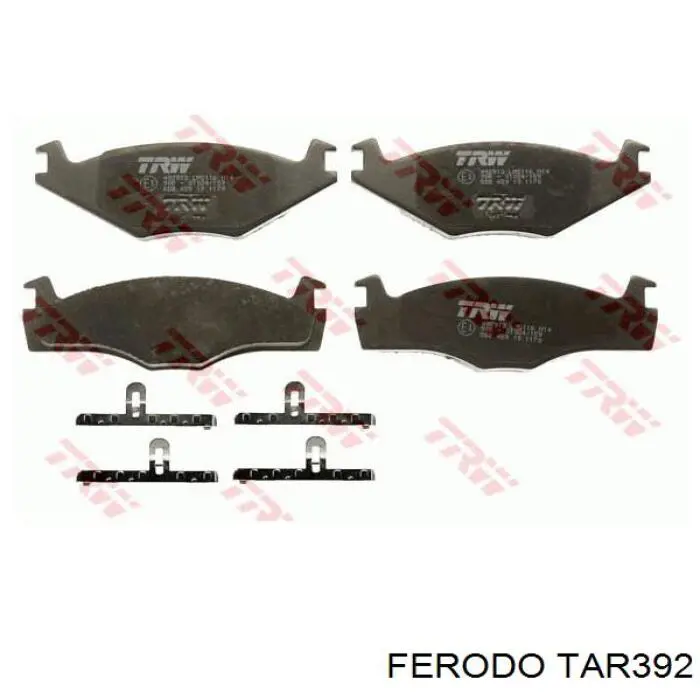 TAR392 Ferodo Колодки передние
