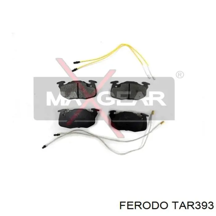 Купить TAR393 Ferodo Колодки тормозные