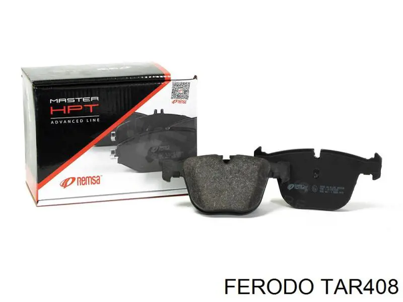TAR408 Ferodo задние тормозные колодки