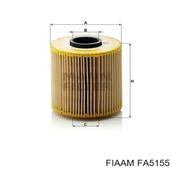 FA5155 Coopers FIAAM масляный фильтр
