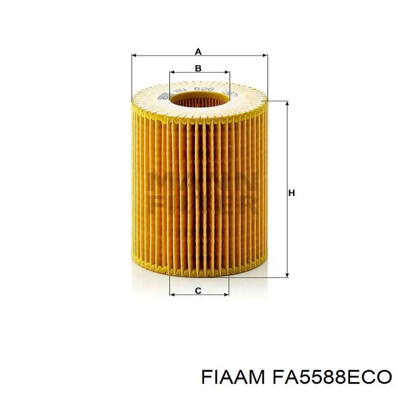 FA5588ECO Coopers FIAAM масляный фильтр
