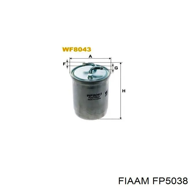 FP5038 Coopers FIAAM топливный фильтр