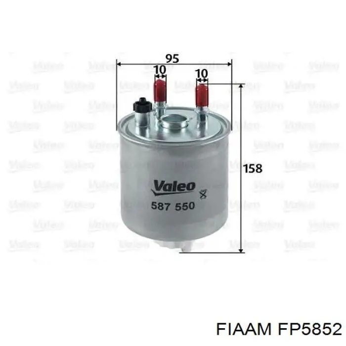 FP5852 Coopers FIAAM топливный фильтр