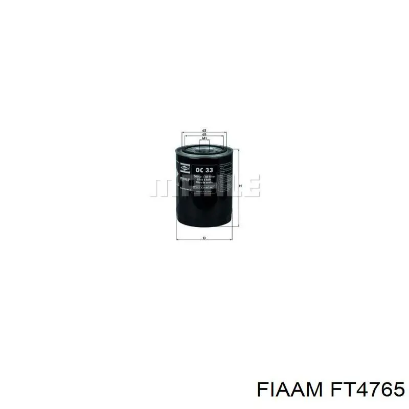 FT 4765 Coopers FIAAM масляный фильтр