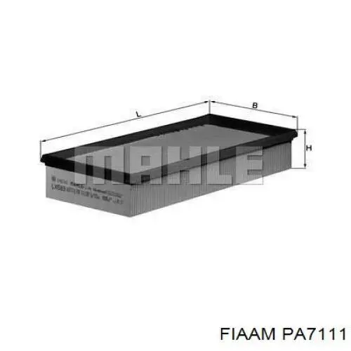 PA7111 Coopers FIAAM воздушный фильтр