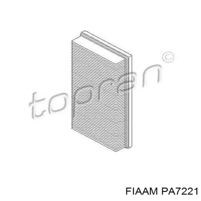 PA7221 Coopers FIAAM воздушный фильтр