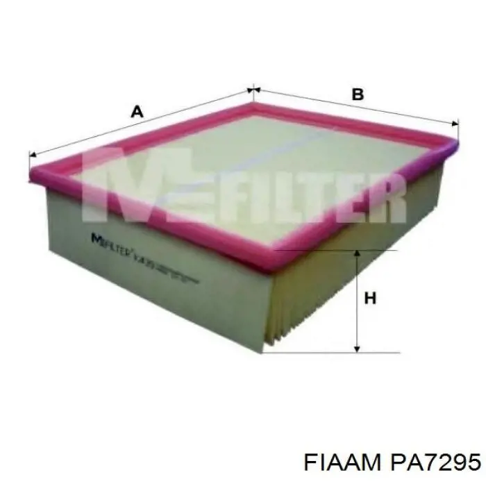 PA7295 Coopers FIAAM воздушный фильтр