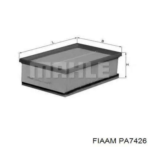 PA7426 Coopers FIAAM воздушный фильтр
