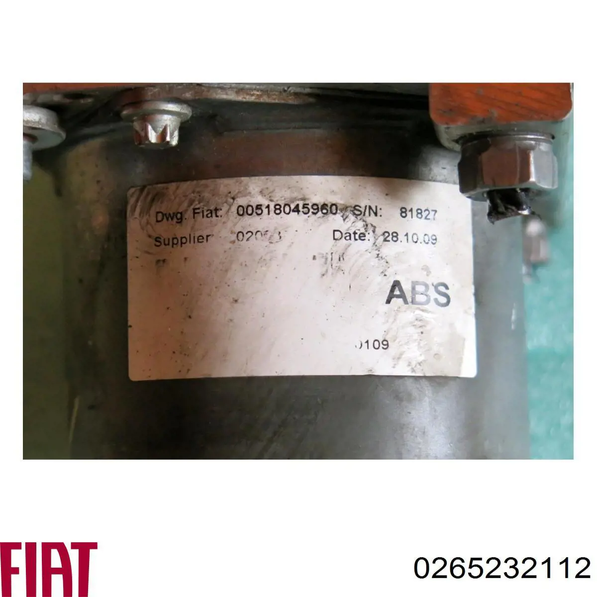 Гидроблок АБС Fiat/Alfa/Lancia 0265232112 цена, от 50.64 USD