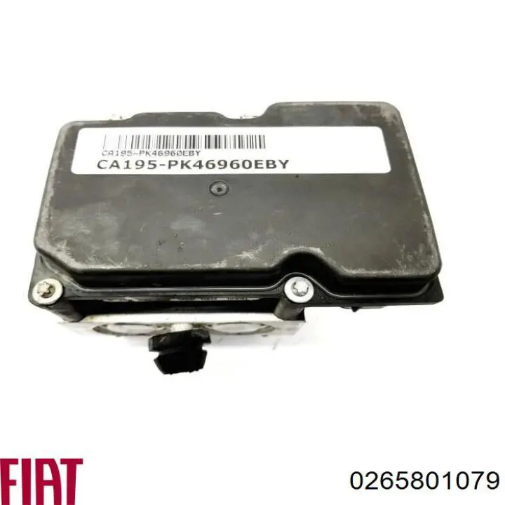 Unidade hidráulico de controlo ABS para Fiat Qubo  255