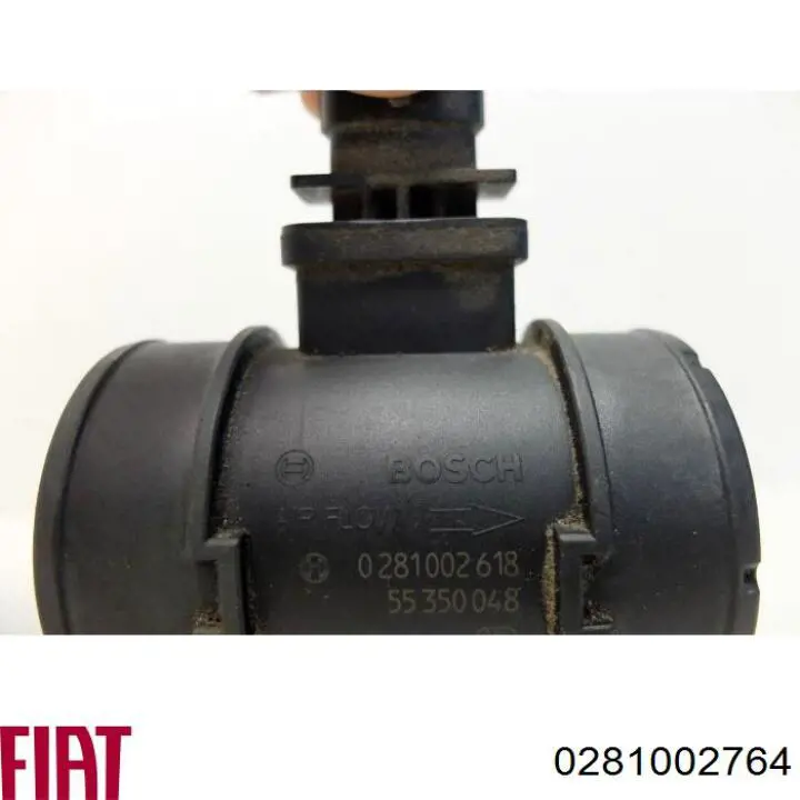 Датчик массового расхода воздуха Fiat/Alfa/Lancia 0281002764 цена, от 41.27 USD