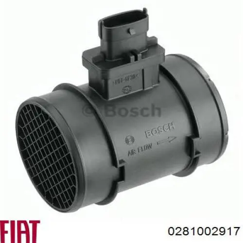 Расходомер воздуха Fiat/Alfa/Lancia 0281002917