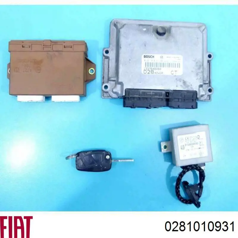 0281010931 Fiat/Alfa/Lancia Мозги двигателя