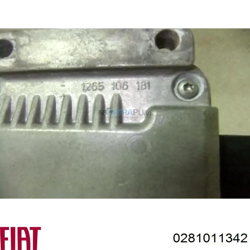 Блок управления двигателем 0281011342 Fiat/Alfa/Lancia