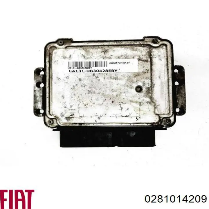 Блок управления двигателем 0281014209 Fiat/Alfa/Lancia