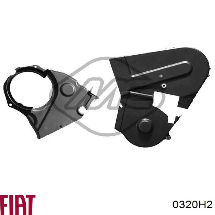 Защита ремня ГРМ левая Peugeot/Citroen 0320H2 цена, от 4.11 USD