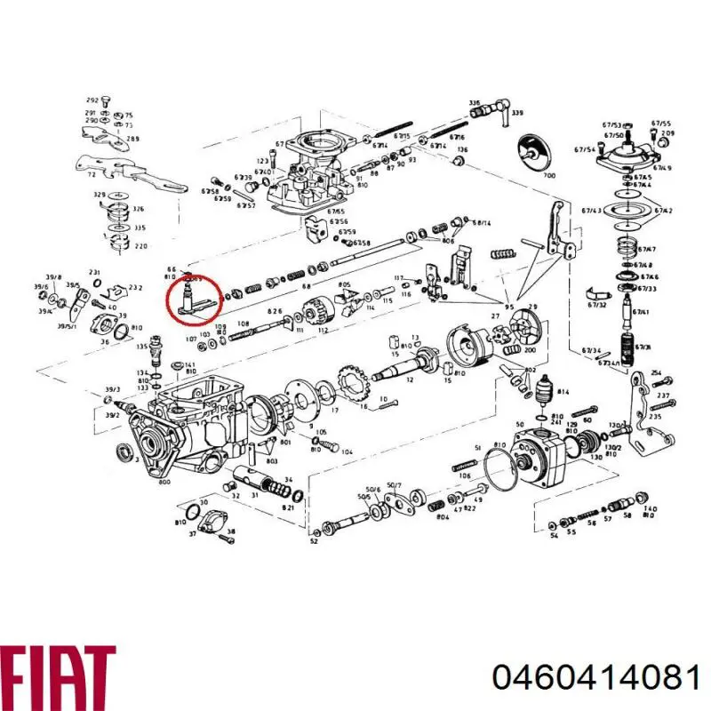 0460414081 Fiat/Alfa/Lancia 