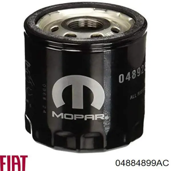 K04884899AC FIAT Filtro de aceite original y equivalente