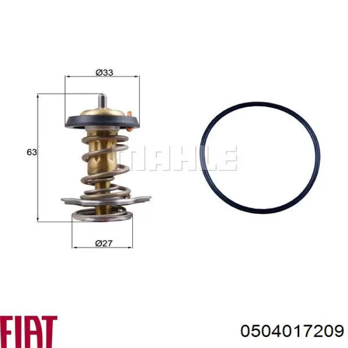 Термостат 0504017209 Fiat/Alfa/Lancia