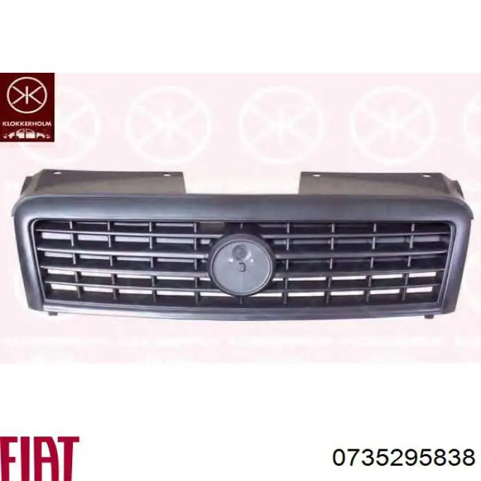 0735295838 Fiat/Alfa/Lancia grelha do radiador