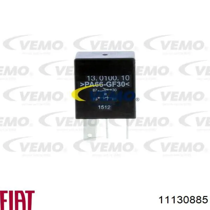 Реле вентилятора Fiat/Alfa/Lancia 11130885 цена, от 4.80 USD
