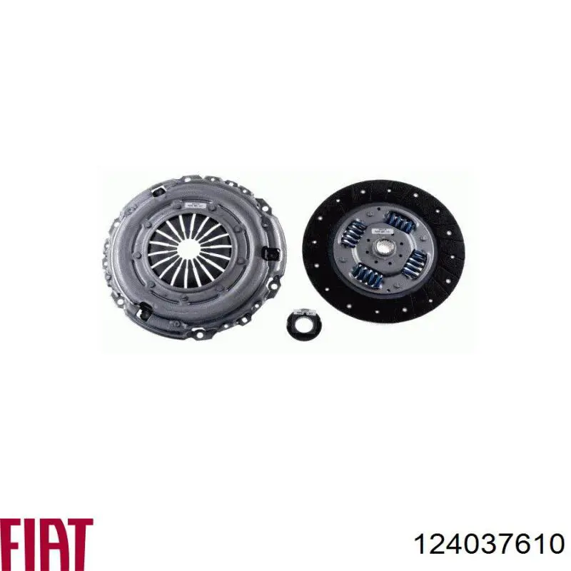 124037610 Fiat/Alfa/Lancia Нажимной диск сцепления