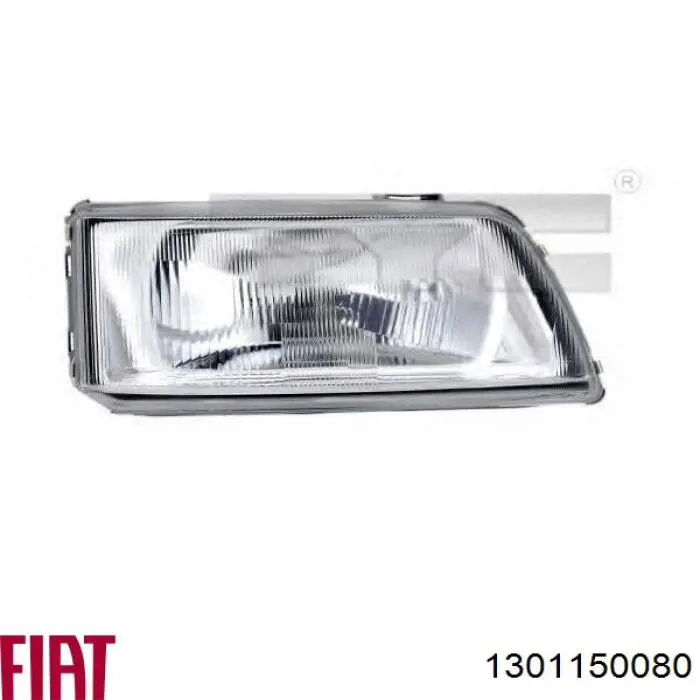 Левая фара 1301150080 Fiat/Alfa/Lancia