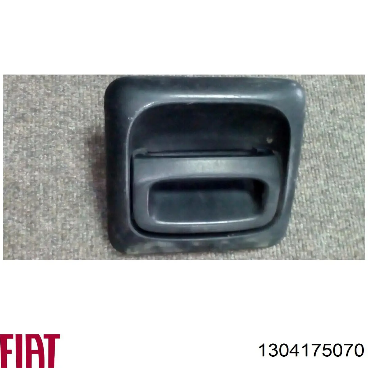 1304175070 Fiat/Alfa/Lancia maçaneta externa da porta dianteira