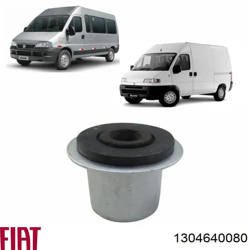 Сайлентблок задней рессоры задний 1304640080 Fiat/Alfa/Lancia