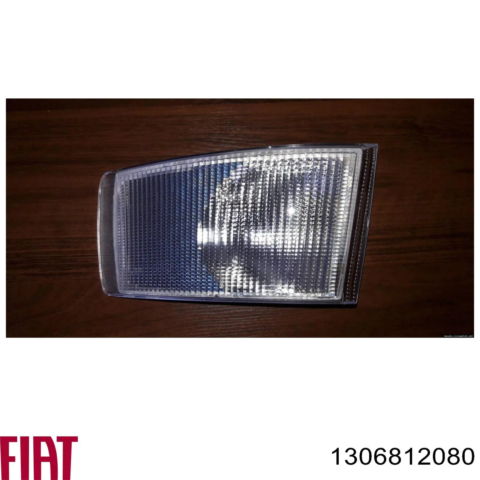 Consola da suspensão de lâminas do eixo traseiro Fiat/Alfa/Lancia 1319160080