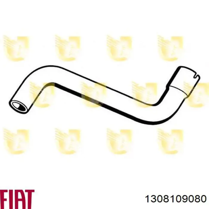 Купить 1308109080 Fiat/Alfa/Lancia Патрубок радиатора