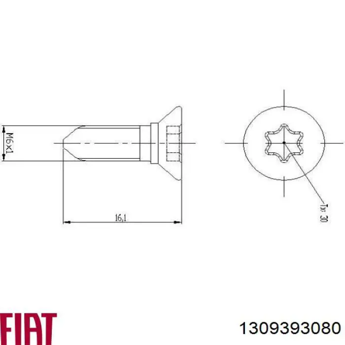  1309393080 Fiat/Alfa/Lancia