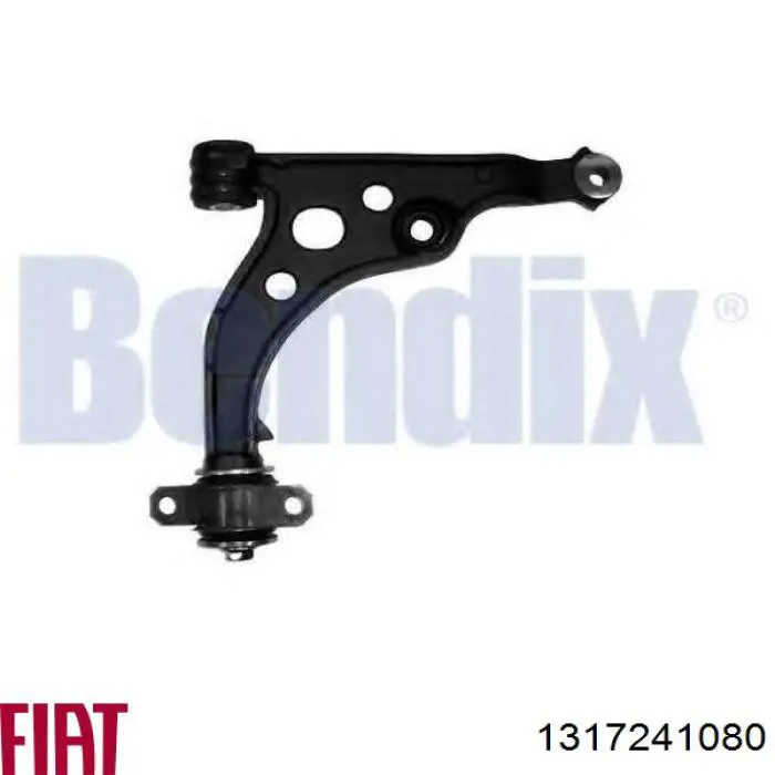 1317241080 Fiat/Alfa/Lancia Рычаг передней подвески нижний, правый
