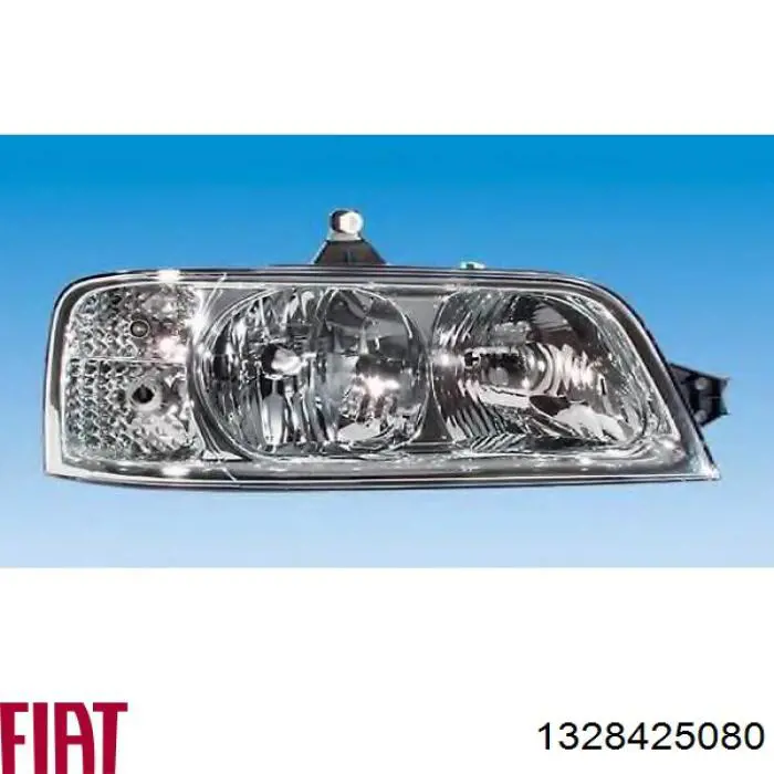 Правая фара 1328425080 Fiat/Alfa/Lancia