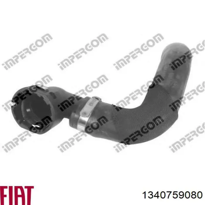 Купить 1340759080 Fiat/Alfa/Lancia Патрубок радиатора