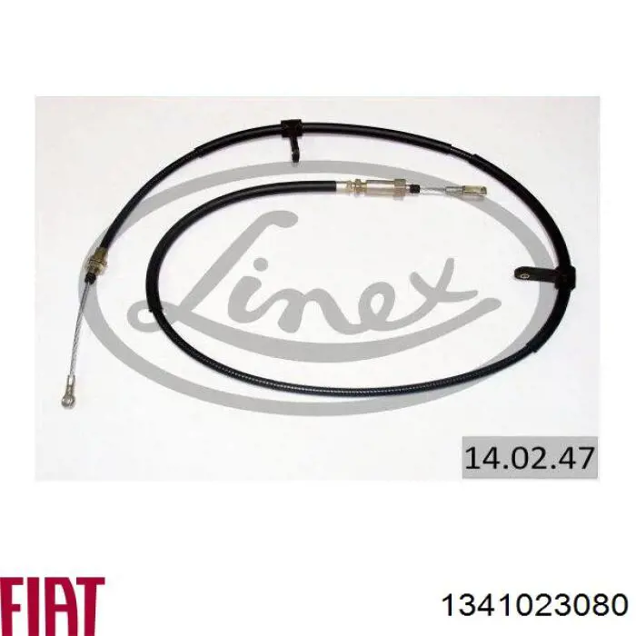 Купить 1341023080 Fiat/Alfa/Lancia Передний трос ручника