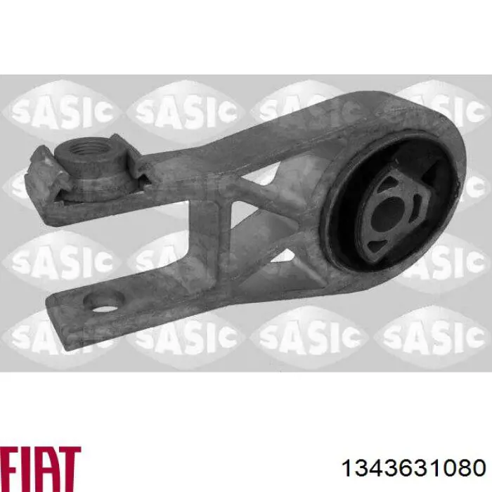 1343631080 Fiat/Alfa/Lancia подушка (опора двигателя передняя)