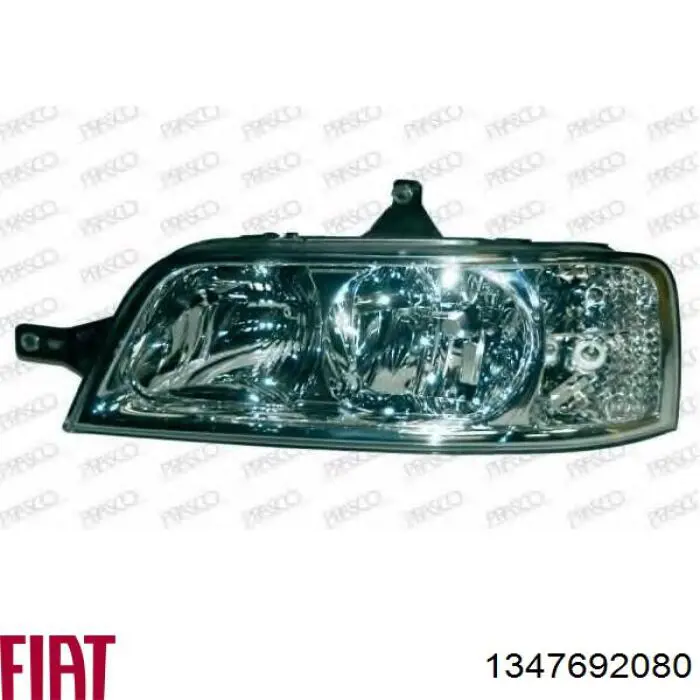 Левая фара 89009577 Peugeot/Citroen